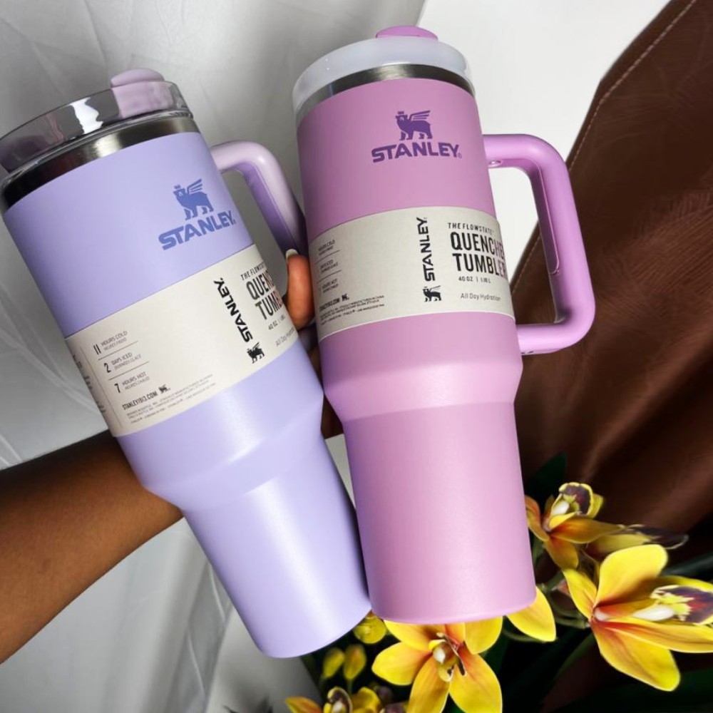 Gourde Stanley | The Quencher H2.0 Flowstate™ Tumbler, blue rose