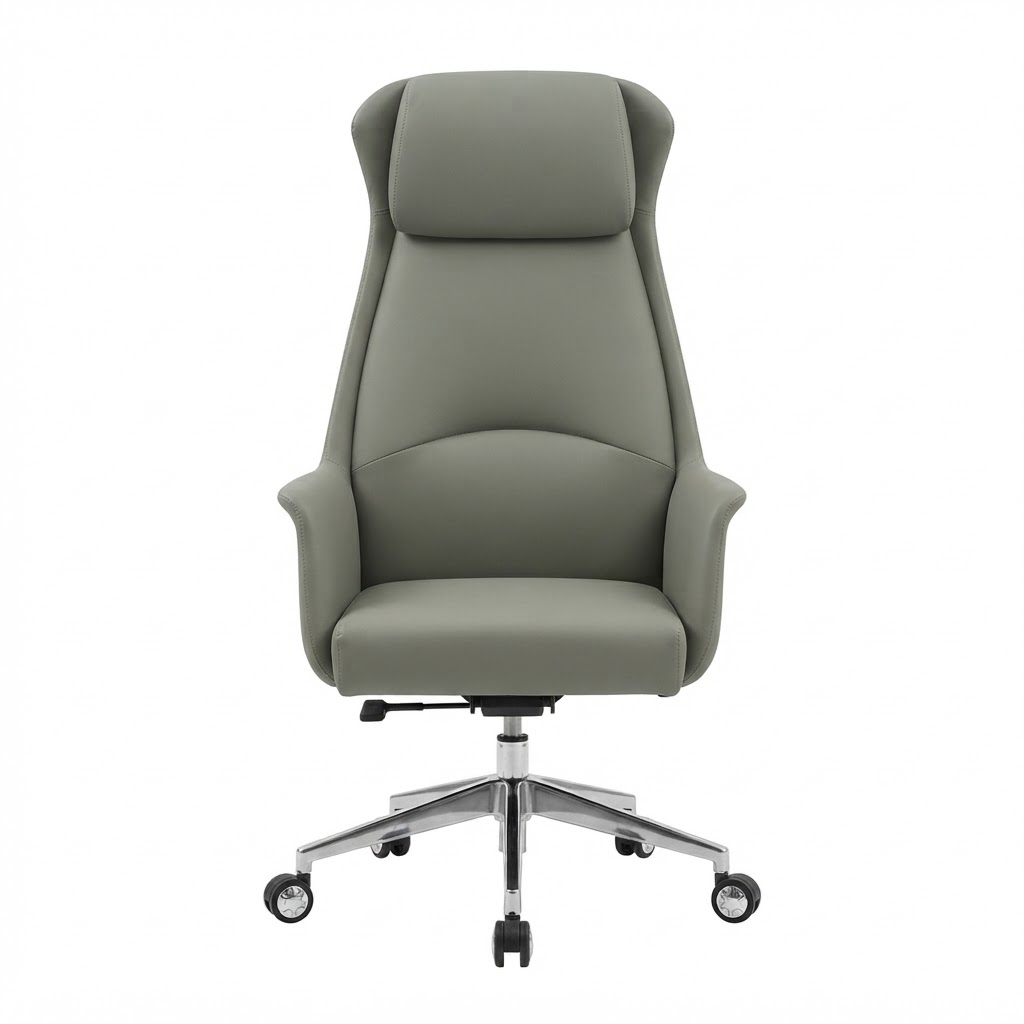 FAUTEUIL DIRECTEUR GRIS