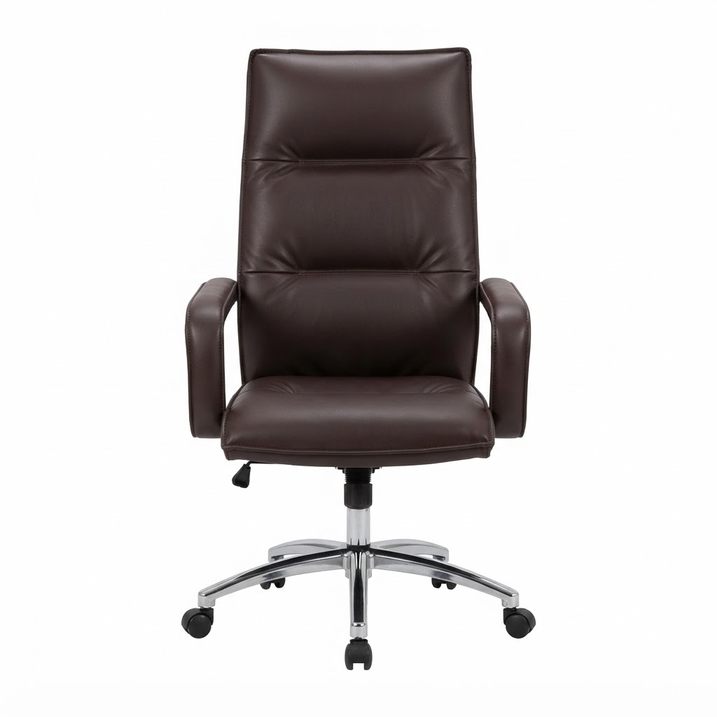 FAUTEUIL DIRECTEUR marron