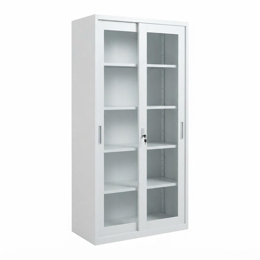 ARMOIRE METTALLIQUE VITRE