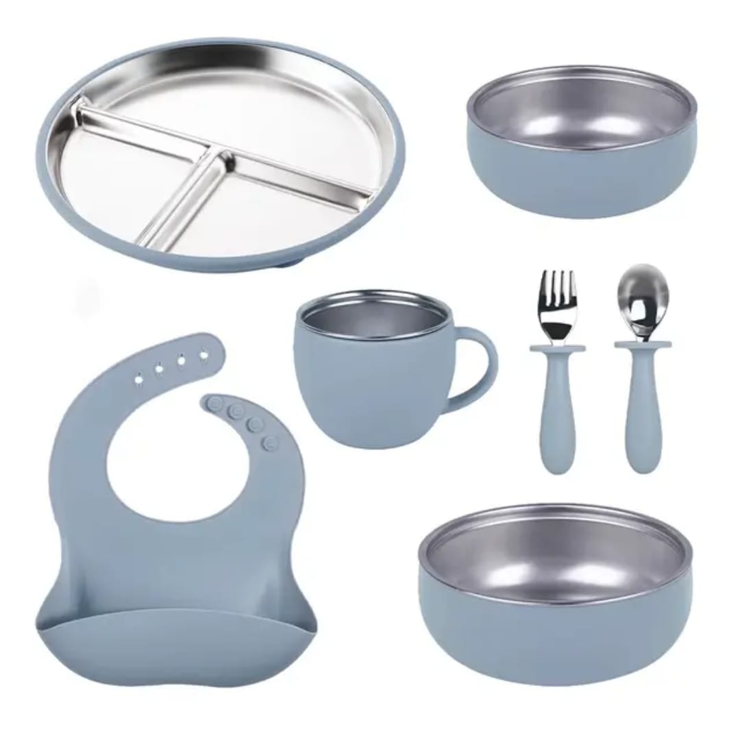 ASSIETTE SILLICONE EN ALU