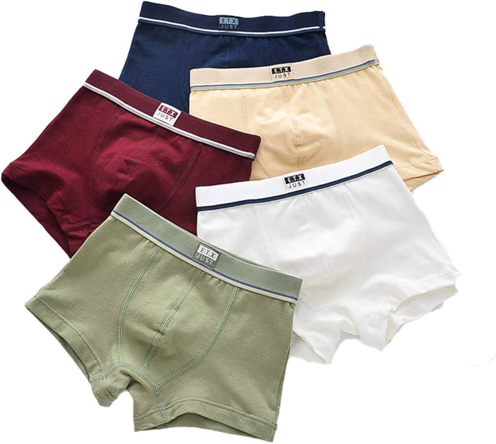 Lot de Boxers Garçon en Coton (2 à 16 ans) - Confort & Maintien