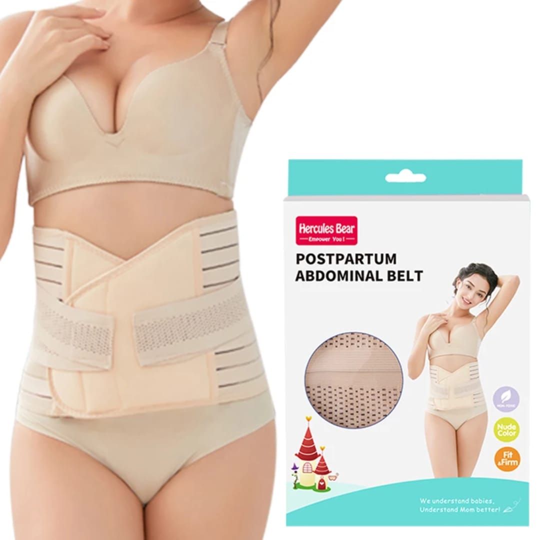 Gaine Abdominale Post-Partum Hercules Bear - Ceinture Réglable
