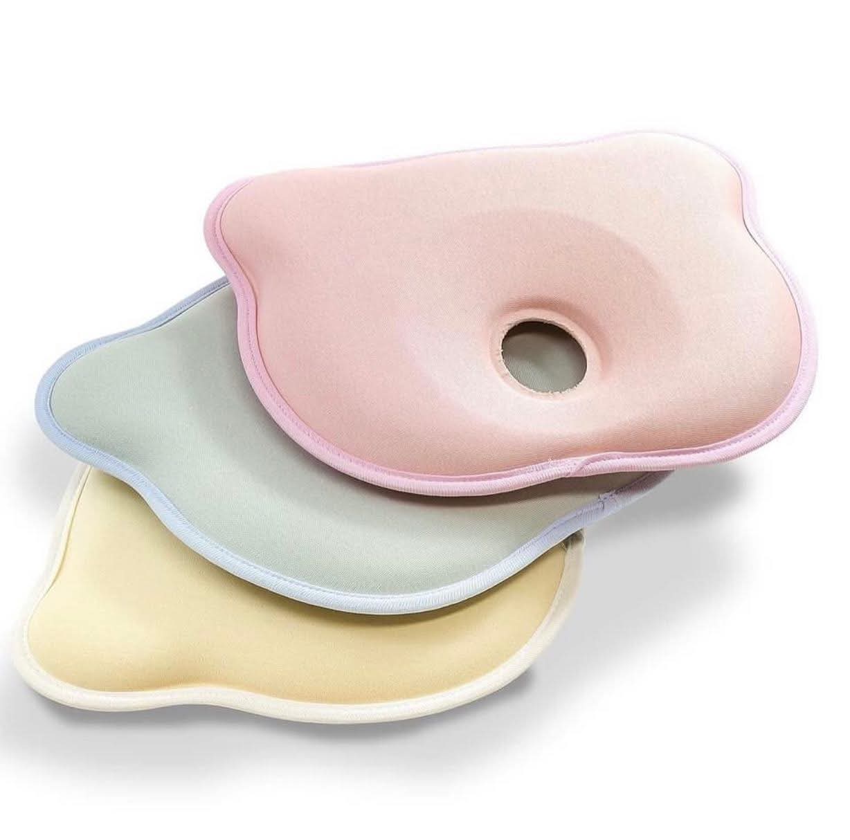 Oreiller Ergonomique Anti-Tête Plate Bébé en Mousse Mousse