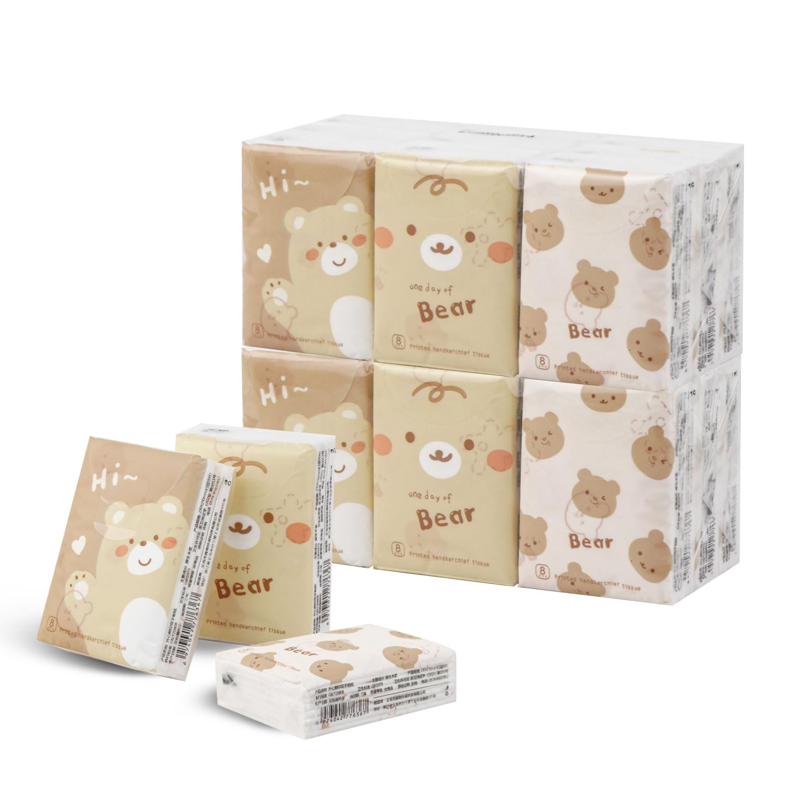 Lot Mouchoirs de Poche Doux Bébé